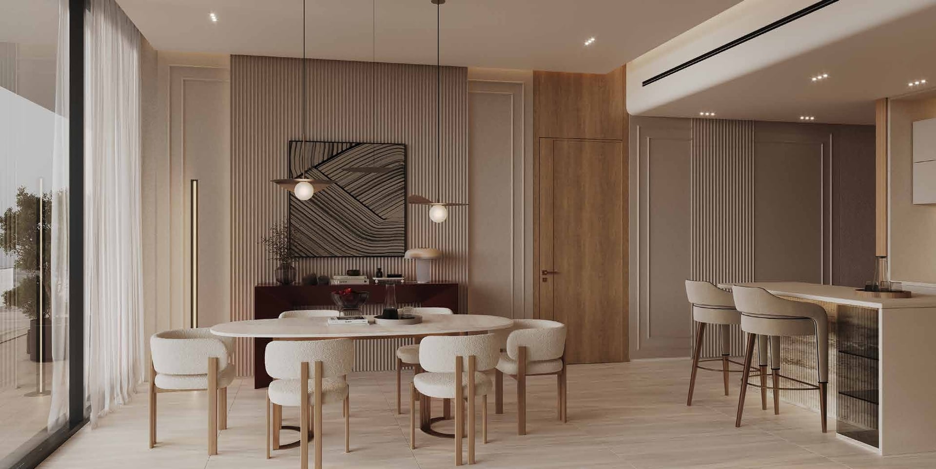 Binghatti Amberhall, image 3 of 6. Render supplied by developer.