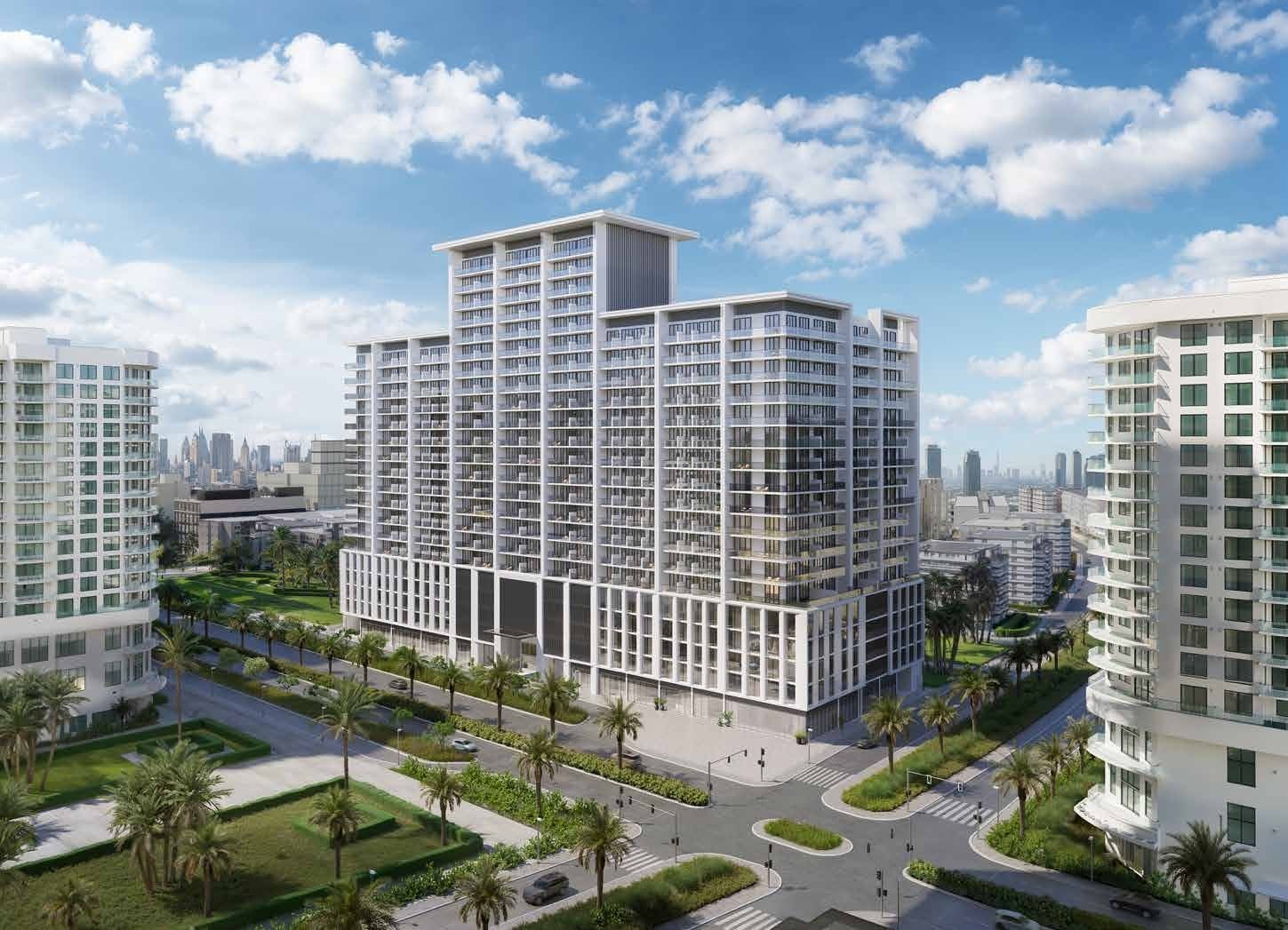 Binghatti Amberhall, image 2 of 6. Render supplied by developer.