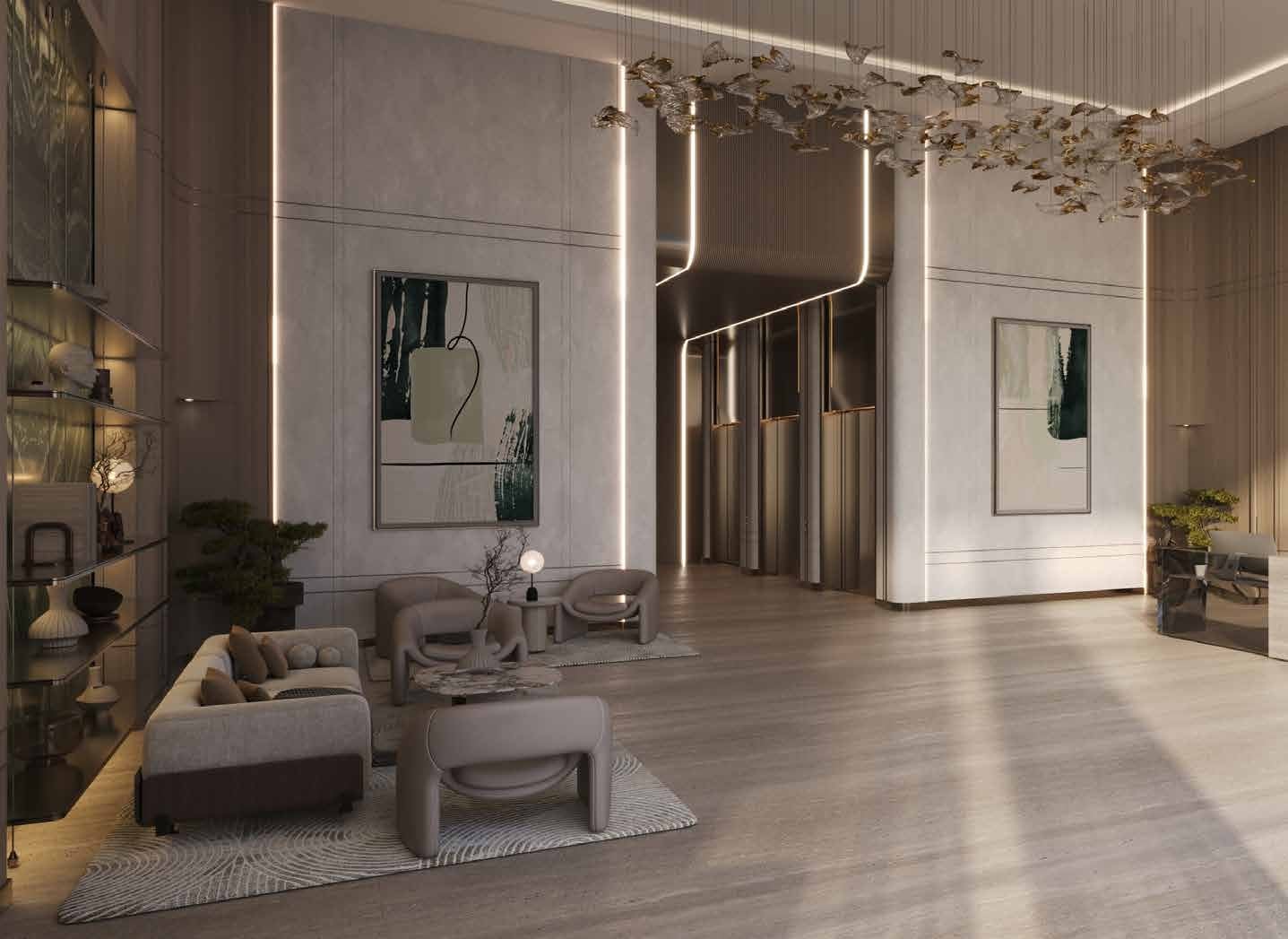 Binghatti Amberhall, image 6 of 6. Render supplied by developer.