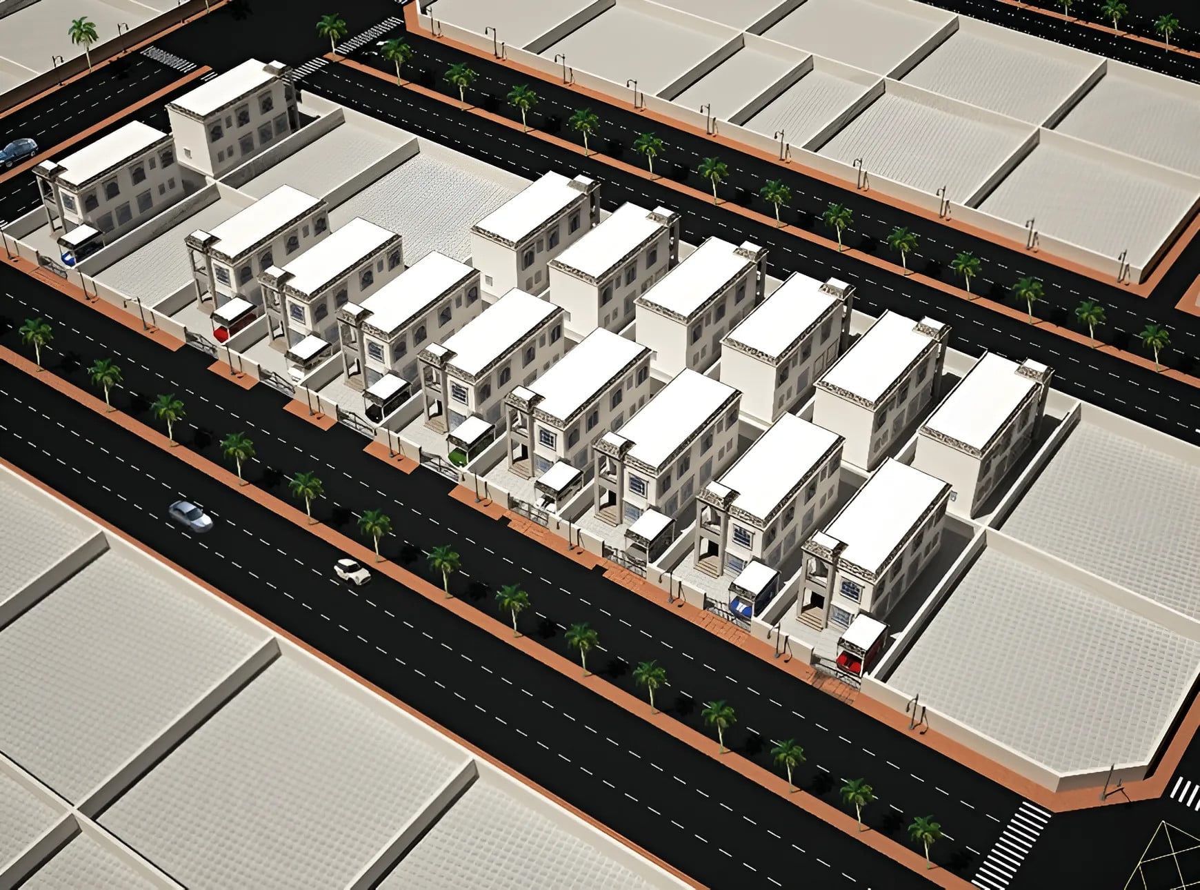 Al Helio Villas by GJ Properties, image 12 of 12. Render supplied by developer.