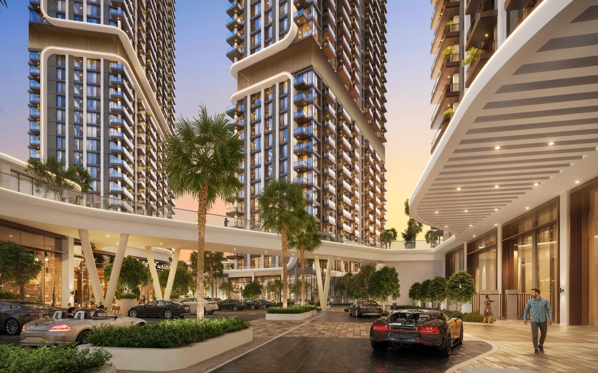 Mirdad by Union Properties, image 2 of 9. Render supplied by developer.