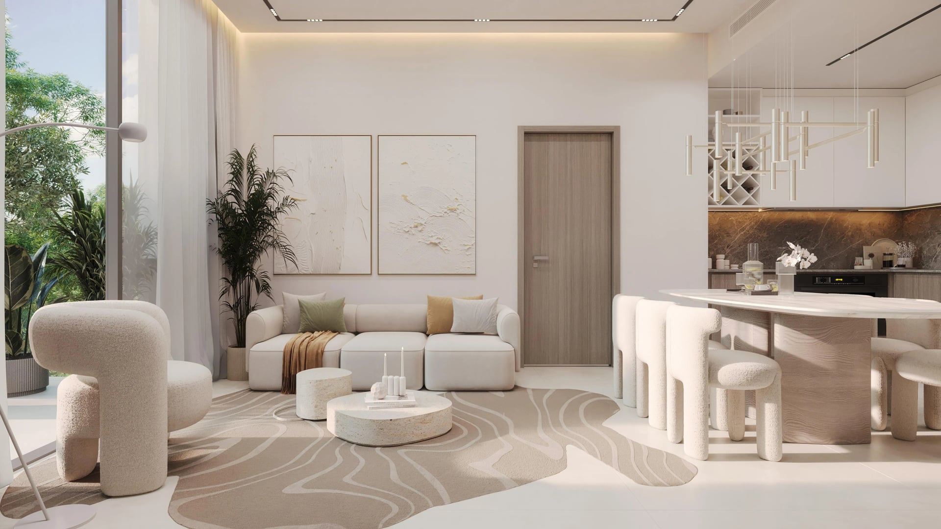 Mirdad by Union Properties, image 7 of 9. Render supplied by developer.