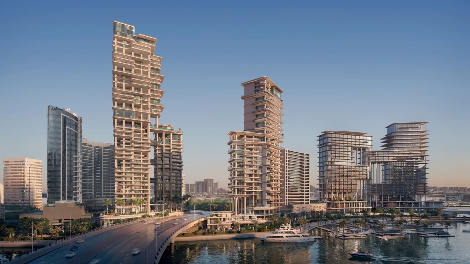 Vela Viento by Omniyat Properties, image 4 of 15. Render supplied by developer.