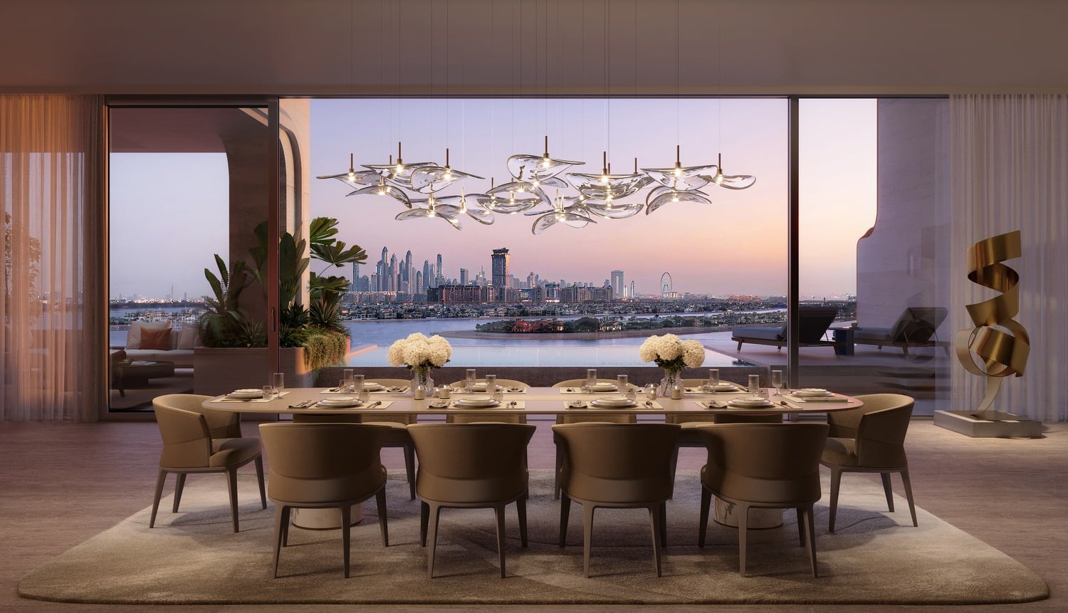 The Alba Residences by Omniyat, image 12 of 26. Render supplied by developer.