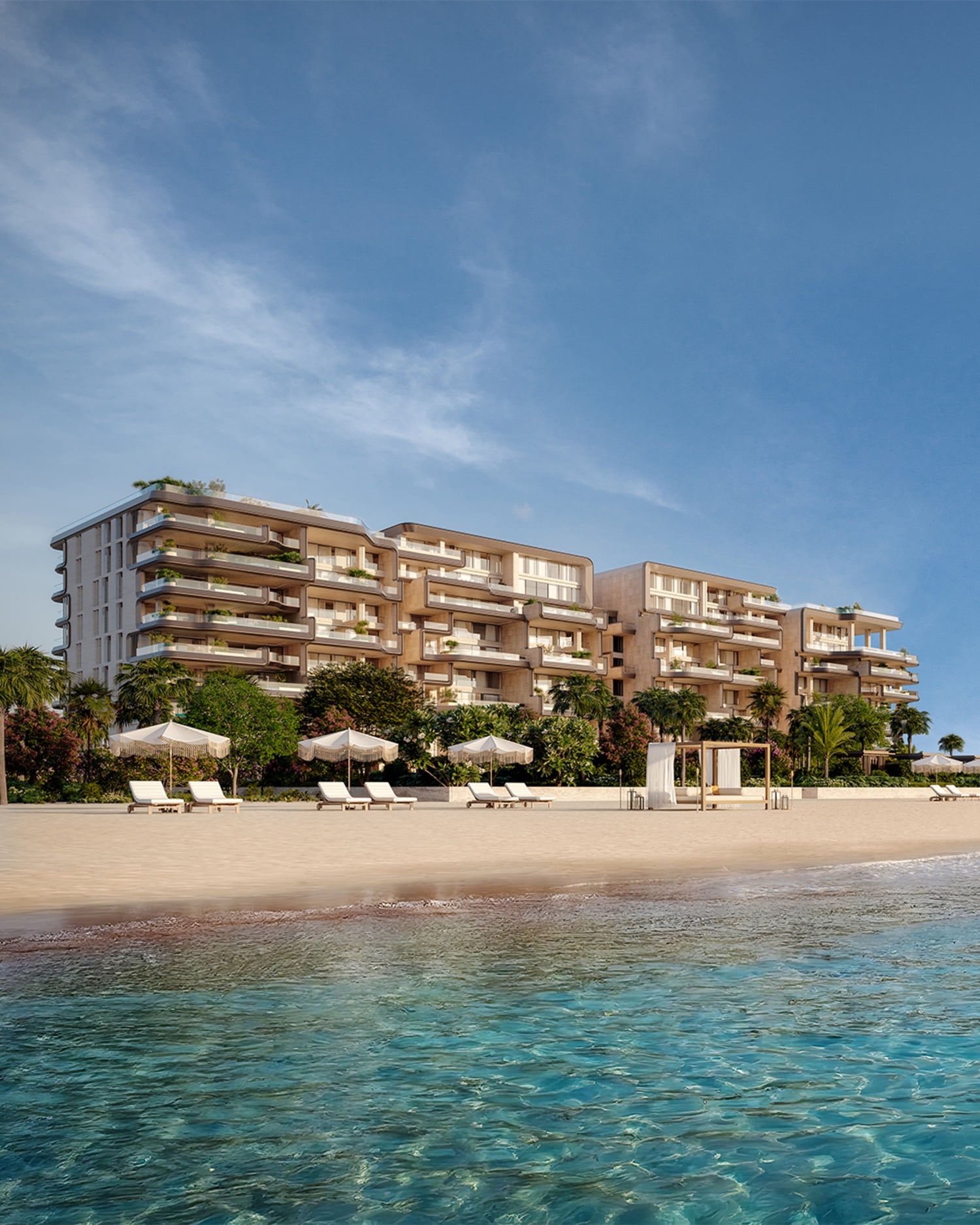 The Alba Residences by Omniyat, image 1 of 26. Render supplied by developer.