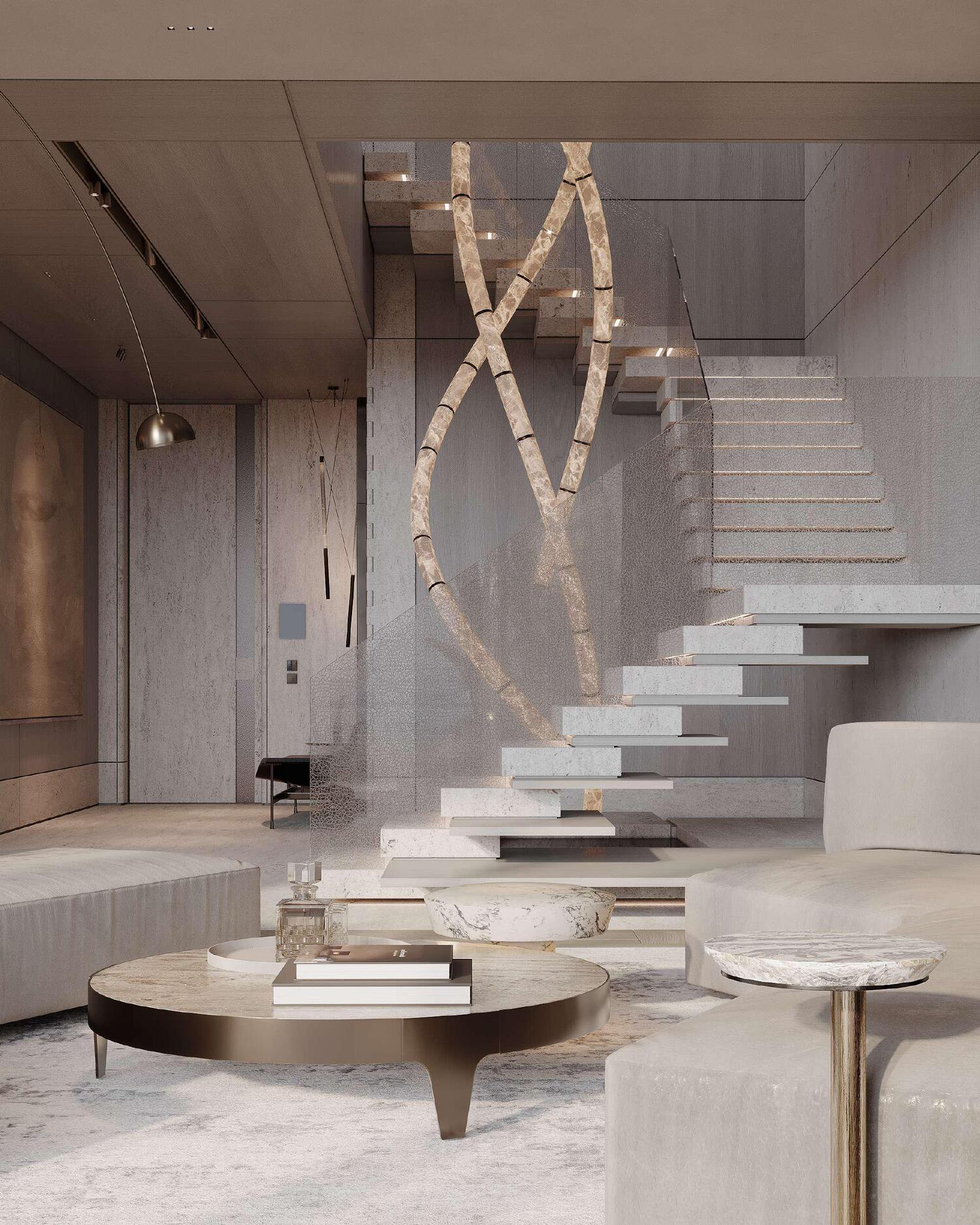 The Alba Residences by Omniyat, image 14 of 26. Render supplied by developer.