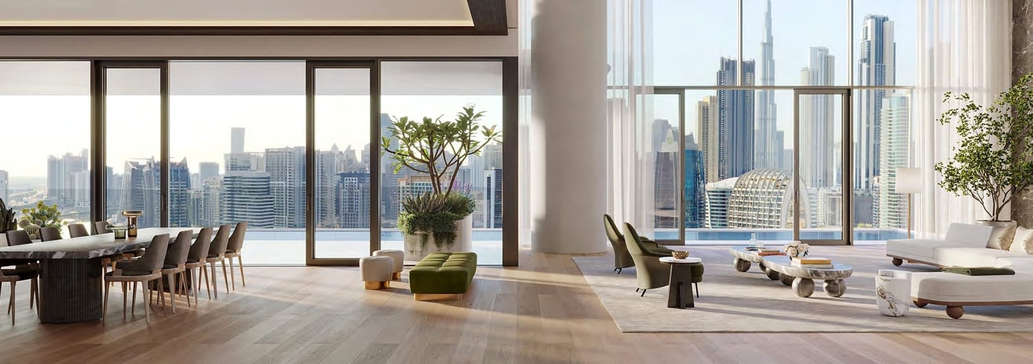 Vela Dorchester Collection by Omniyat Properties, image 11 of 18. Render supplied by developer.