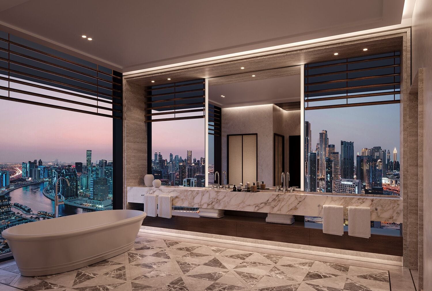 Vela Dorchester Collection by Omniyat Properties, image 16 of 18. Render supplied by developer.