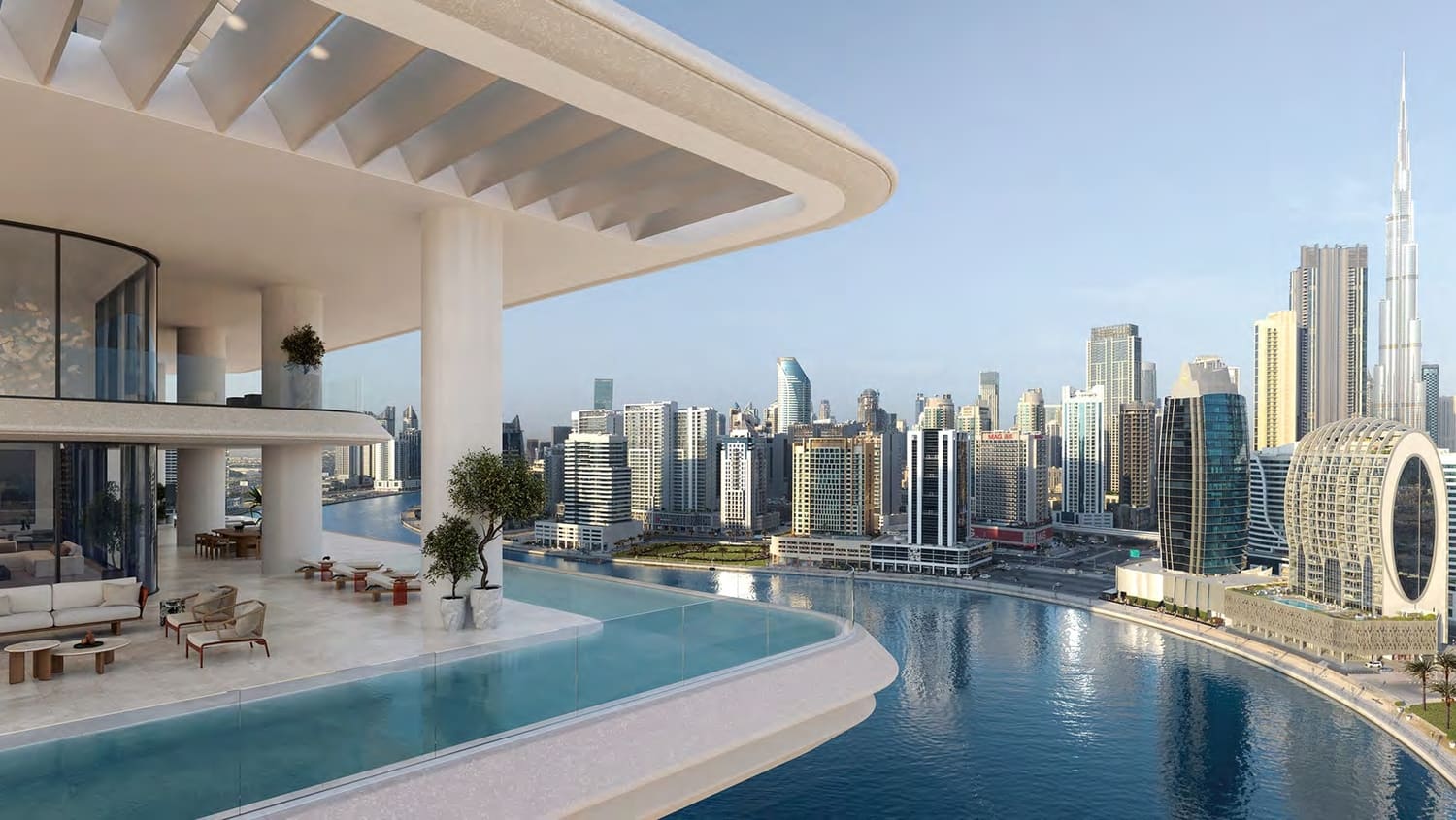 Vela Dorchester Collection by Omniyat Properties, image 7 of 18. Render supplied by developer.