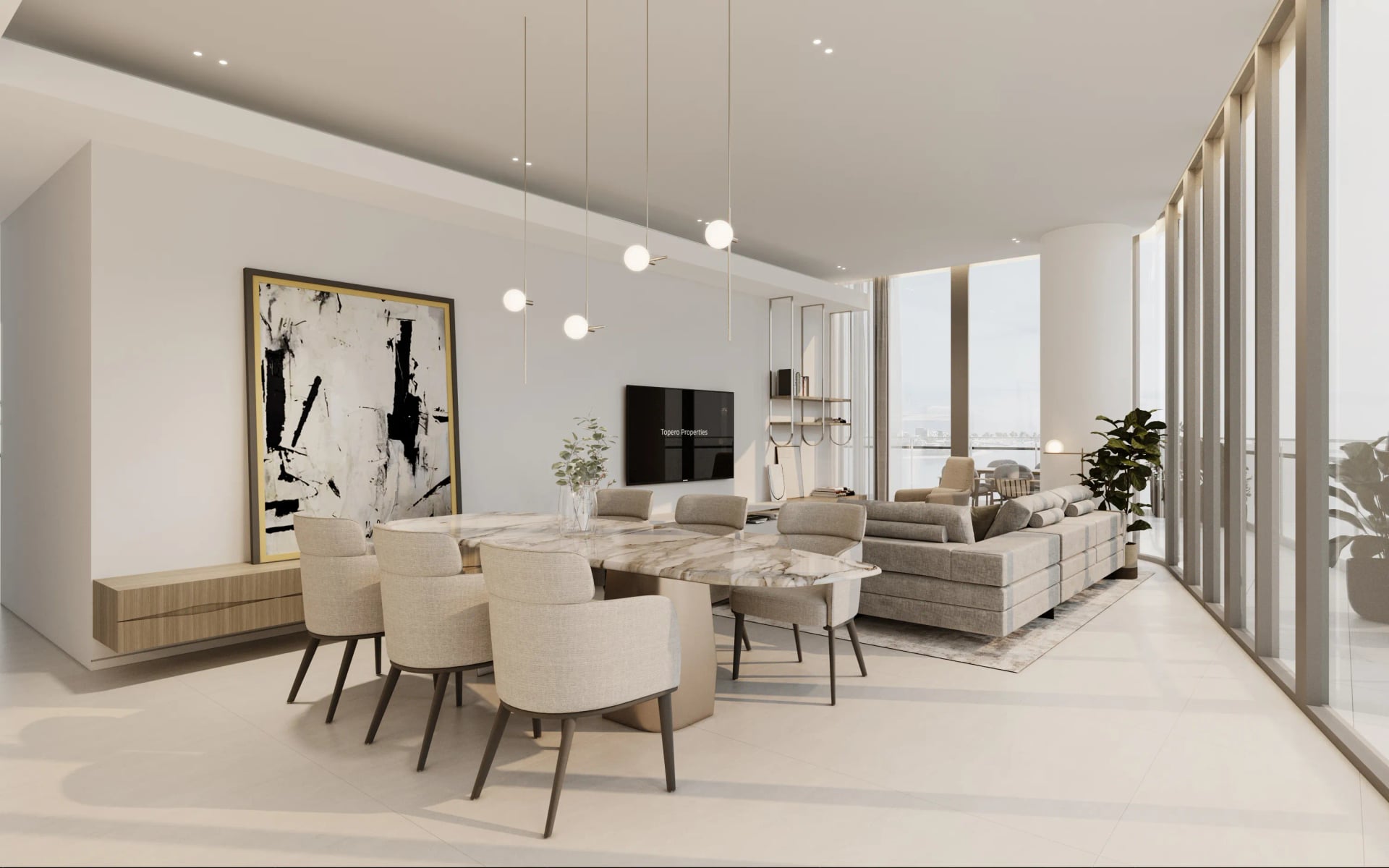 Fortune Bay Residences by Topero Properties, image 11 of 19. Render supplied by developer.