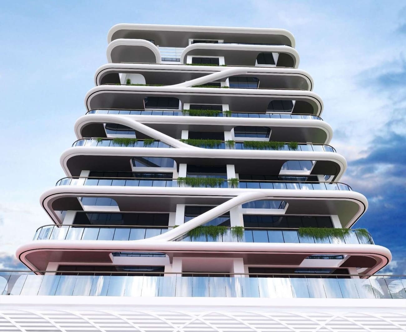 Mackerel Tower by Saeed Tarrad Real Estate Development, image 1 of 10. Render supplied by developer.