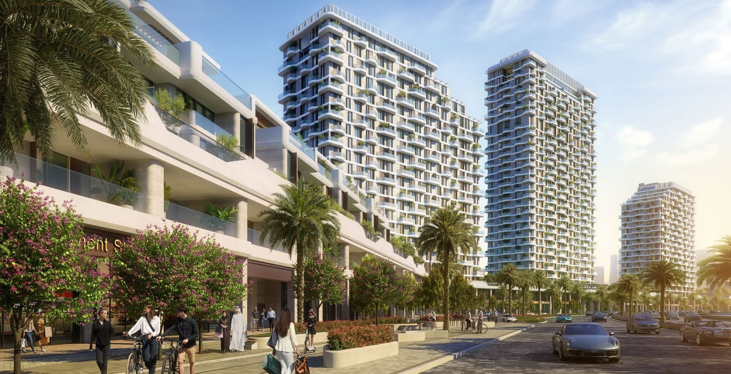 Takaya by Union Properties, image 3 of 17. Render supplied by developer.