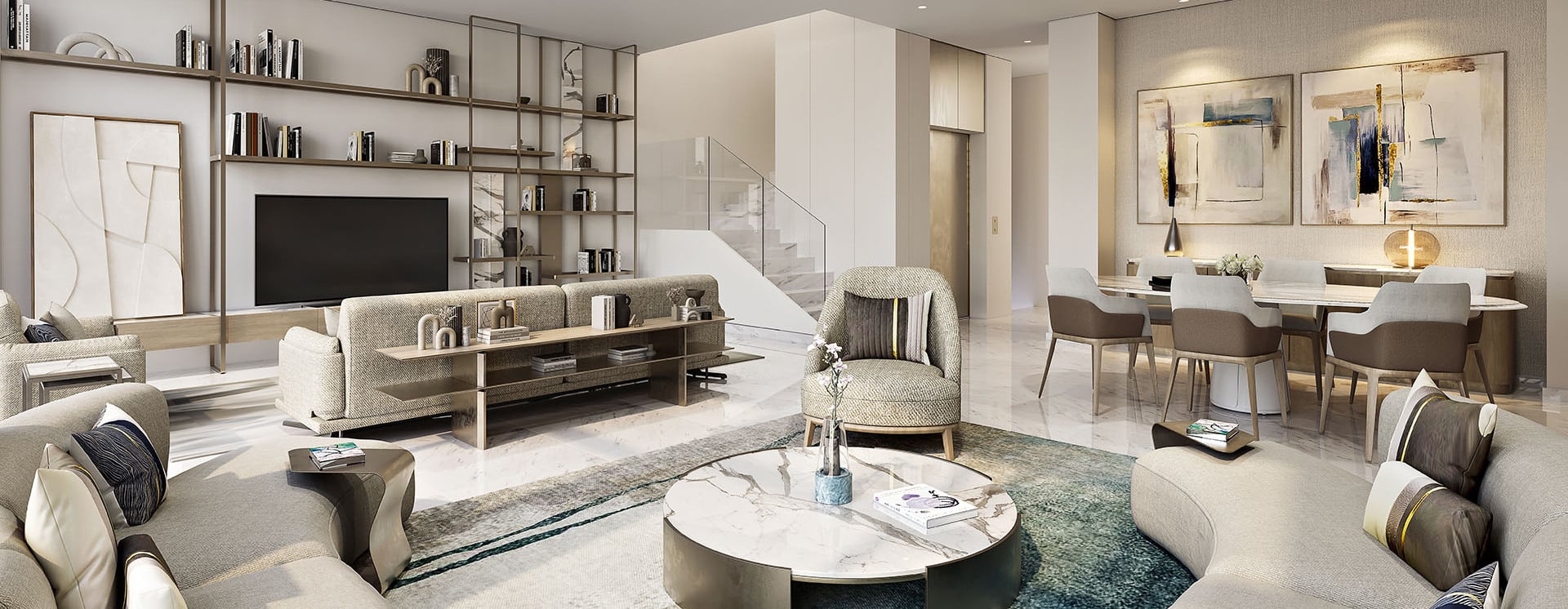 Takaya by Union Properties, image 10 of 17. Render supplied by developer.