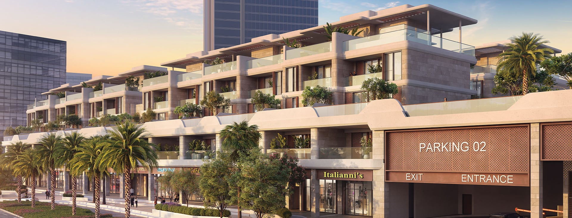 Takaya by Union Properties, image 5 of 17. Render supplied by developer.