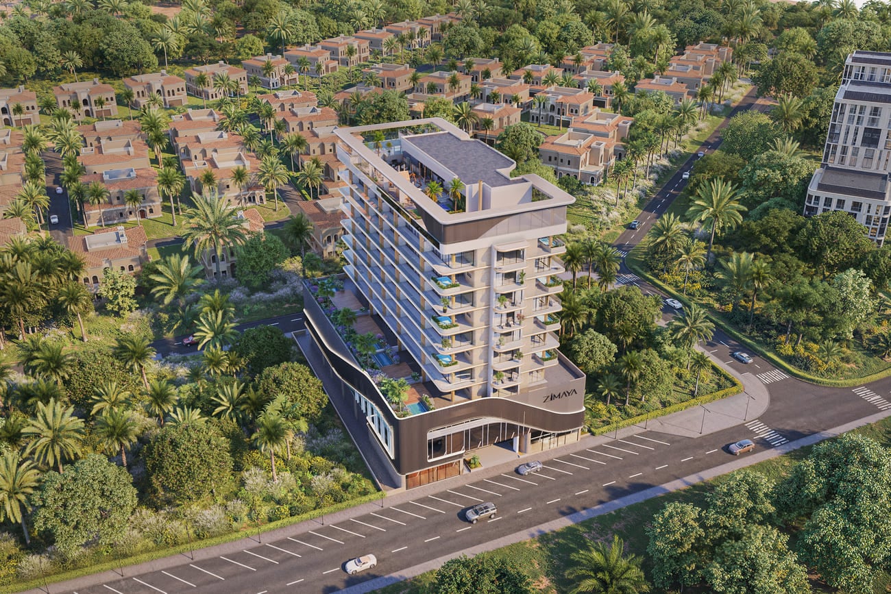 Celeste Heights by Zimaya Properties, image 1 of 14. Render supplied by developer.