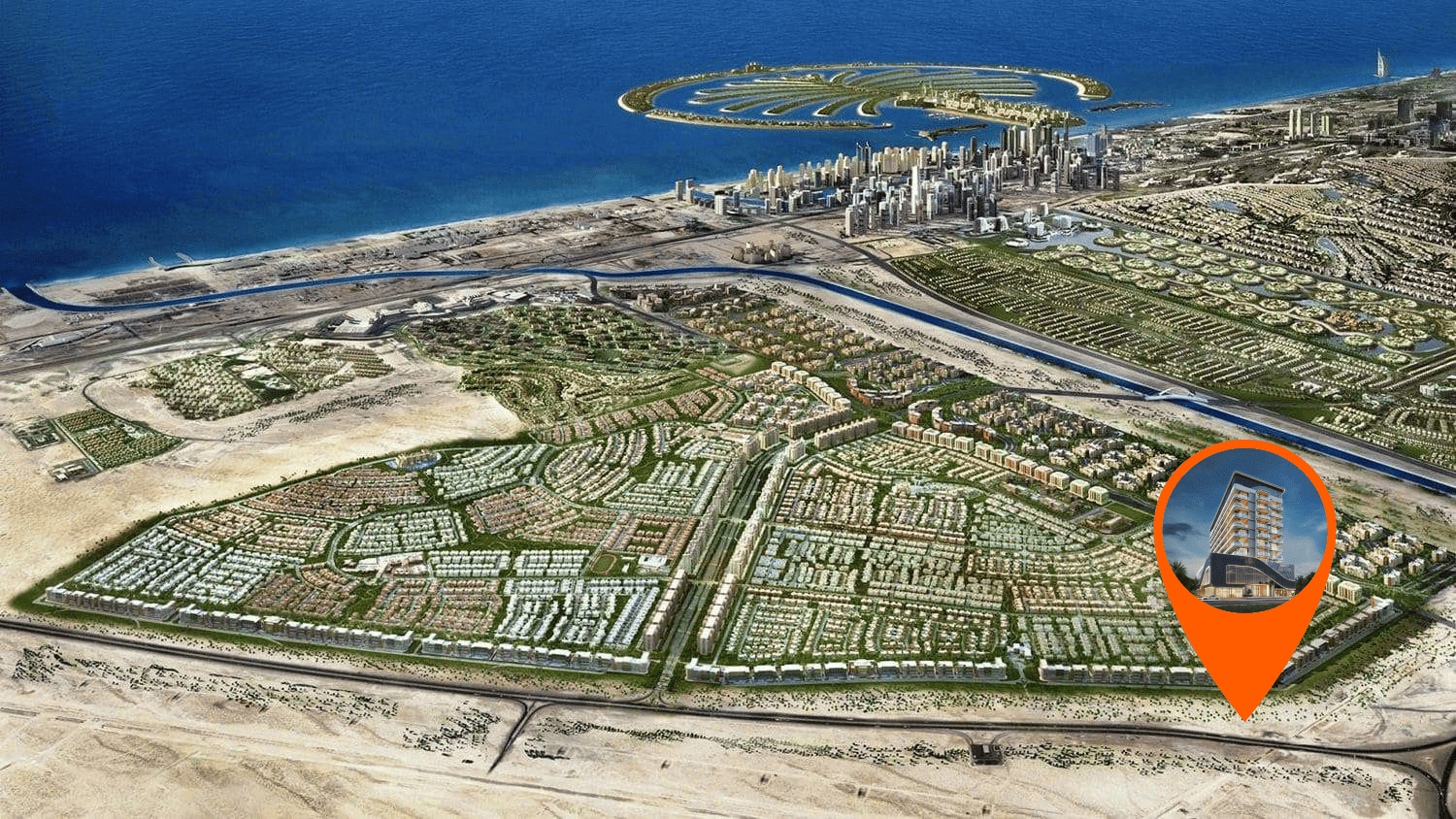 Celeste Heights by Zimaya Properties, Al Furjan. Render supplied by developer.