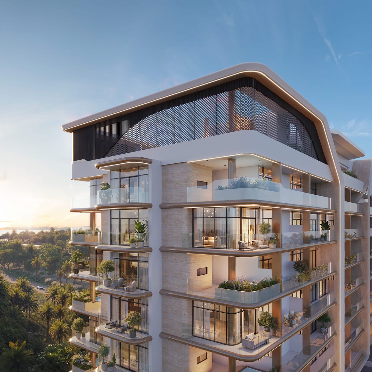 Celeste Heights by Zimaya Properties, image 2 of 14. Render supplied by developer.