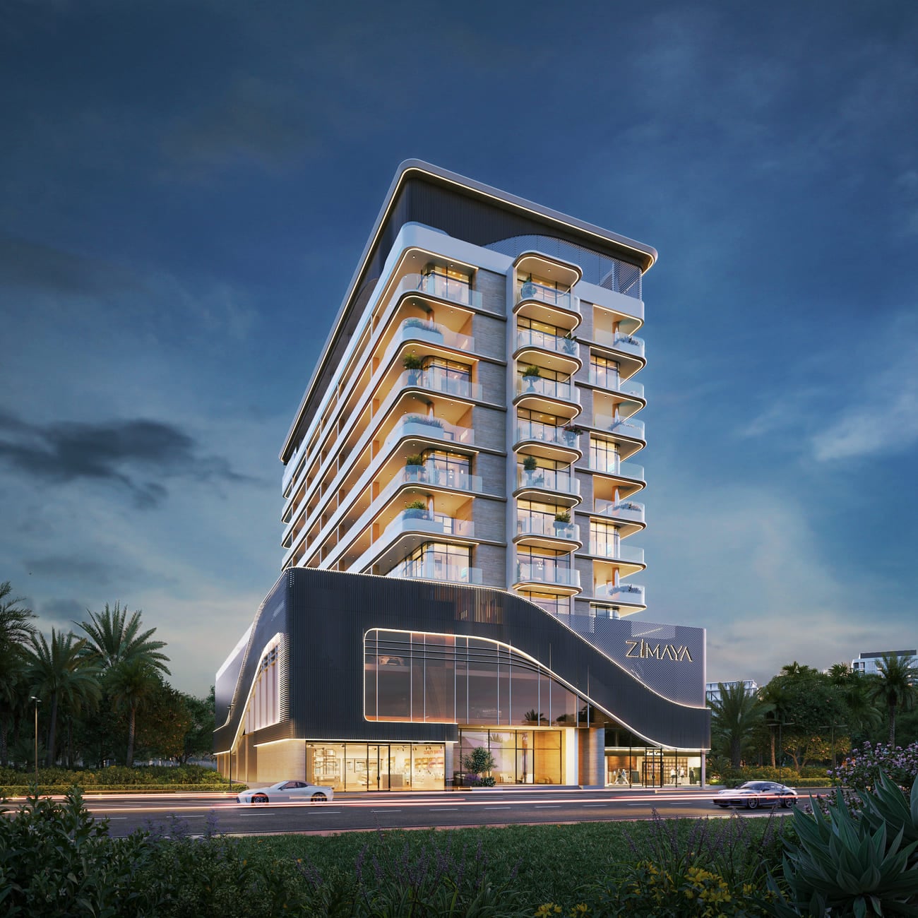 Celeste Heights by Zimaya Properties, image 5 of 14. Render supplied by developer.
