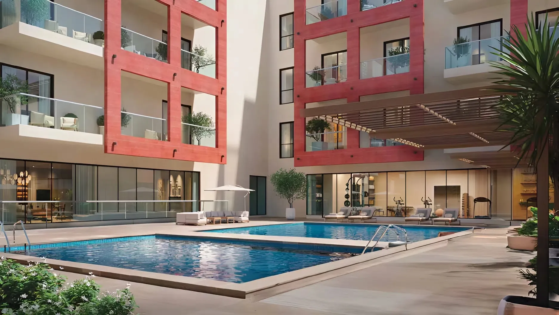 Carmel Residence by Uniestate Properties, image 1 of 8. Render supplied by developer.
