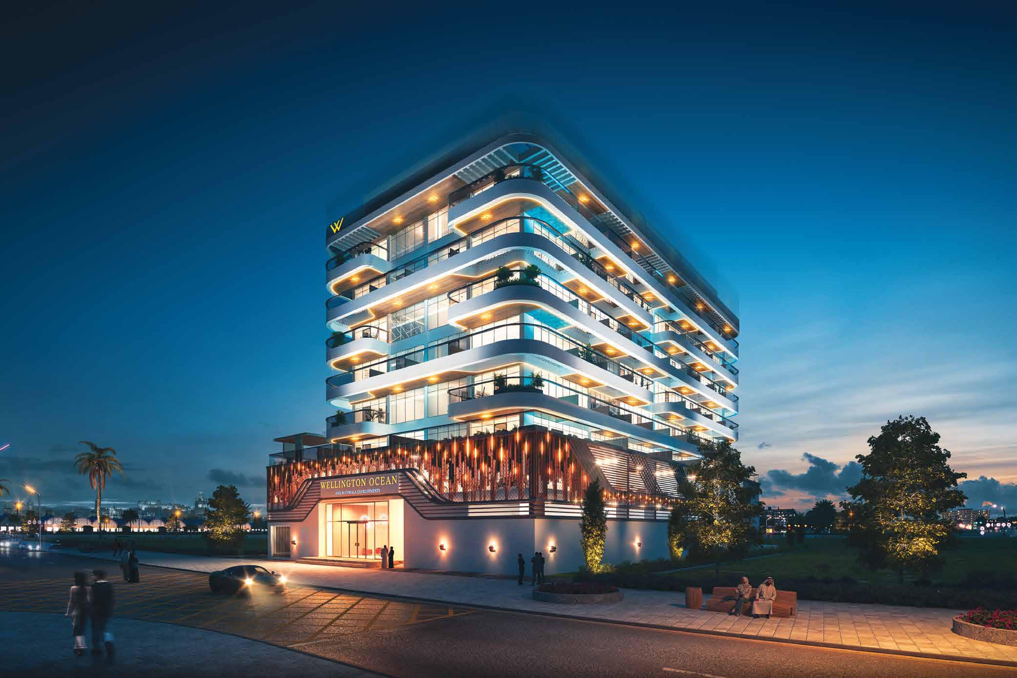 Wellington Ocean by Wellington Developments, Dubai Islands. Render supplied by developer.