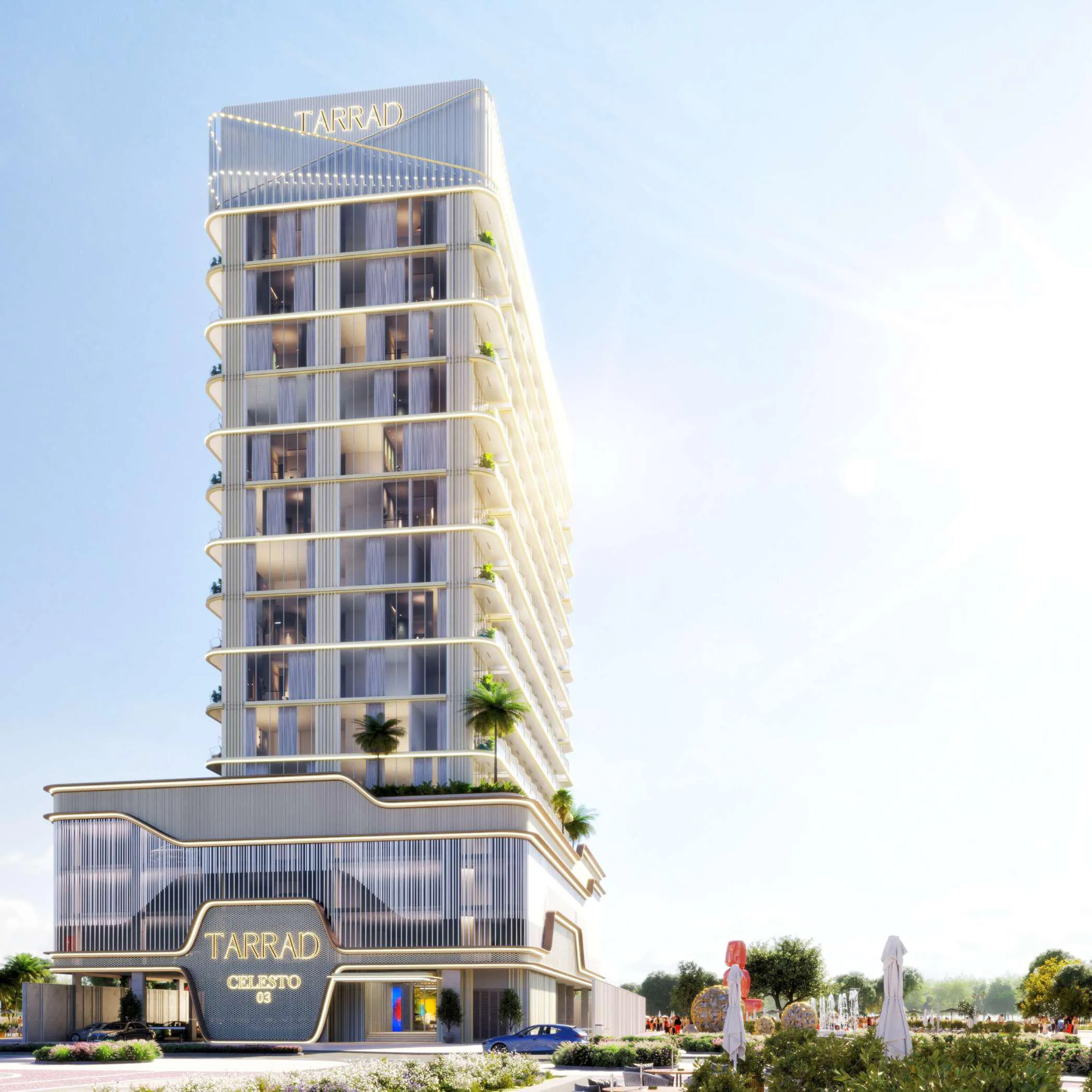 Celesto 3 by Saeed Tarrad Real Estate Development, image 1 of 7. Render supplied by developer.