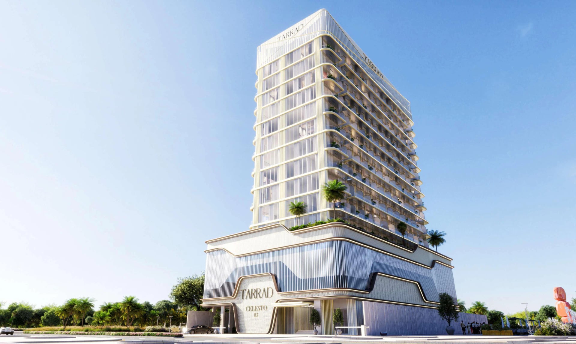 Celesto 3 by Saeed Tarrad Real Estate Development, image 2 of 7. Render supplied by developer.