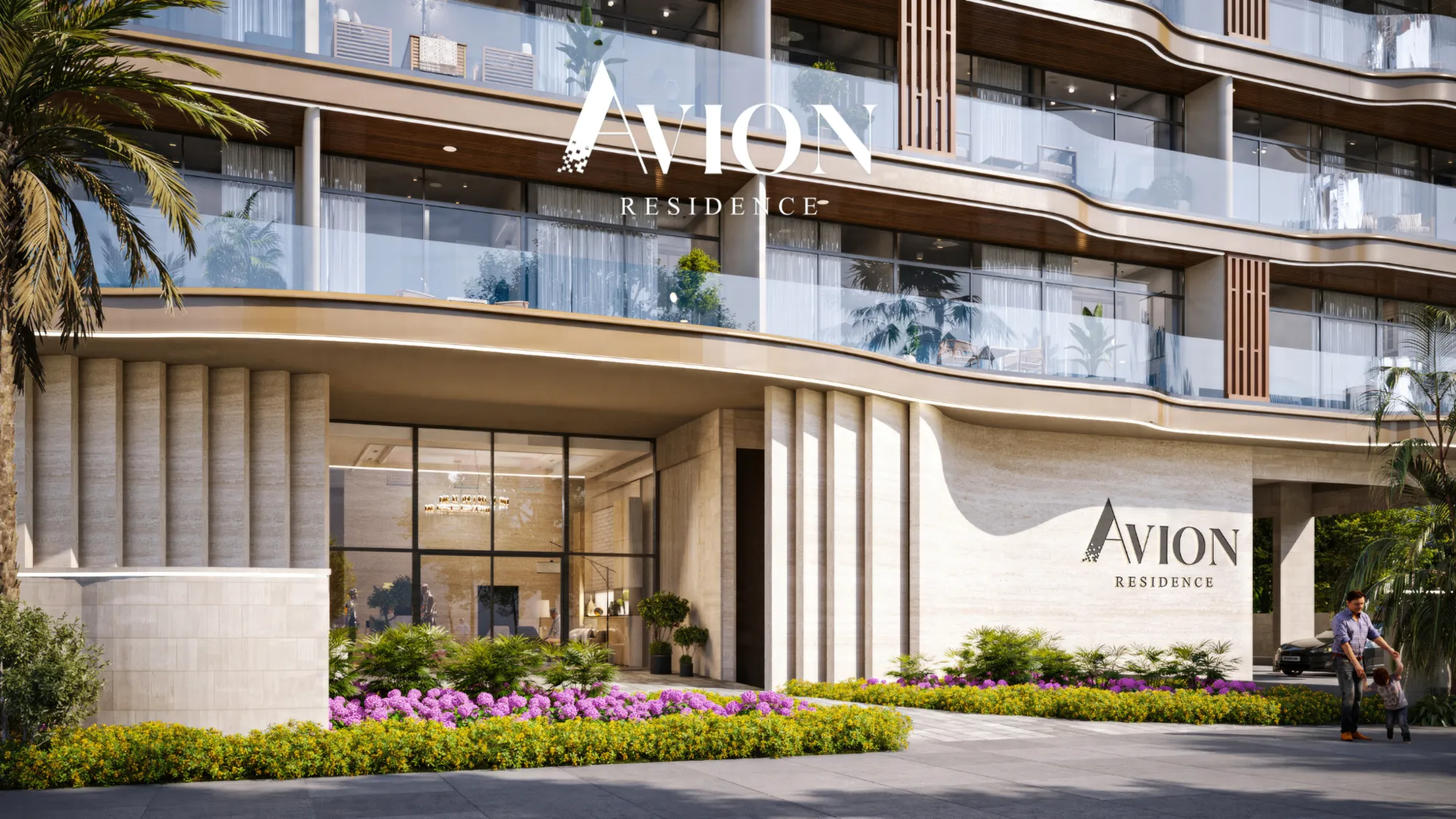 Avion Residence by Sky View Development, image 1 of 18. Render supplied by developer.