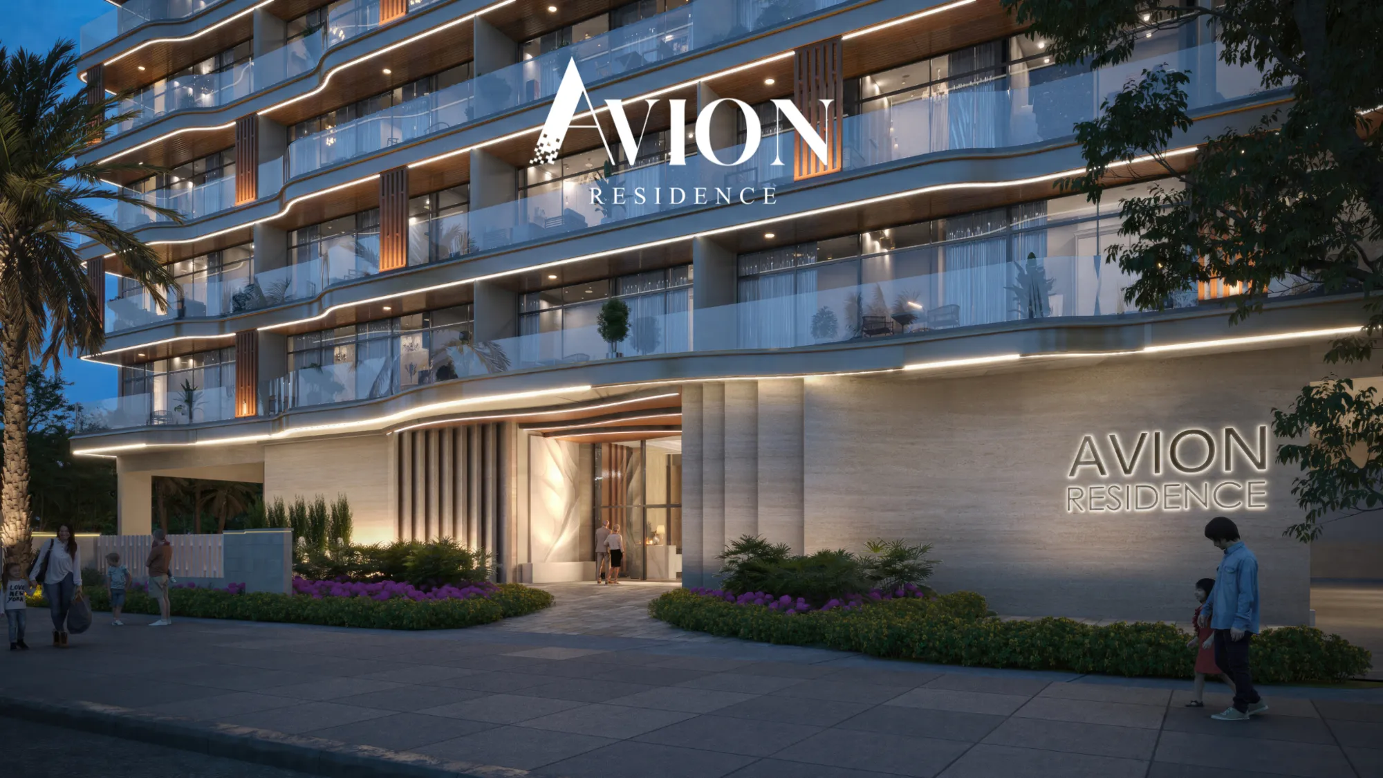 Avion Residence by Sky View Development, image 2 of 18. Render supplied by developer.