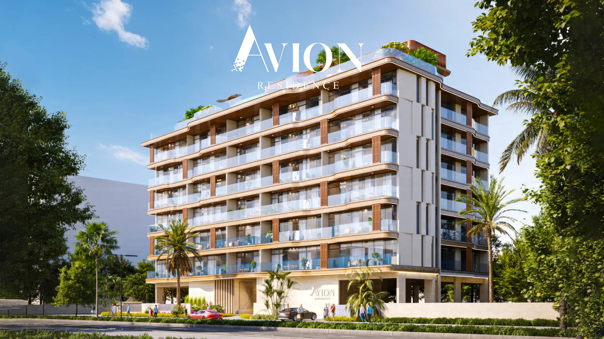Avion Residence by Sky View Development, image 3 of 18. Render supplied by developer.
