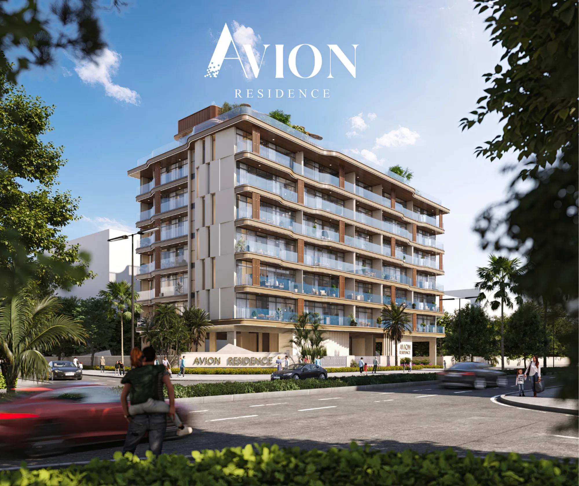 Avion Residence by Sky View Development, image 4 of 18. Render supplied by developer.