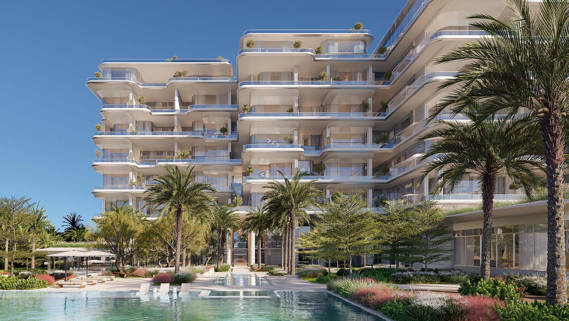 Orla Dorchester Collection by Omniyat Properties, image 2 of 9. Render supplied by developer.