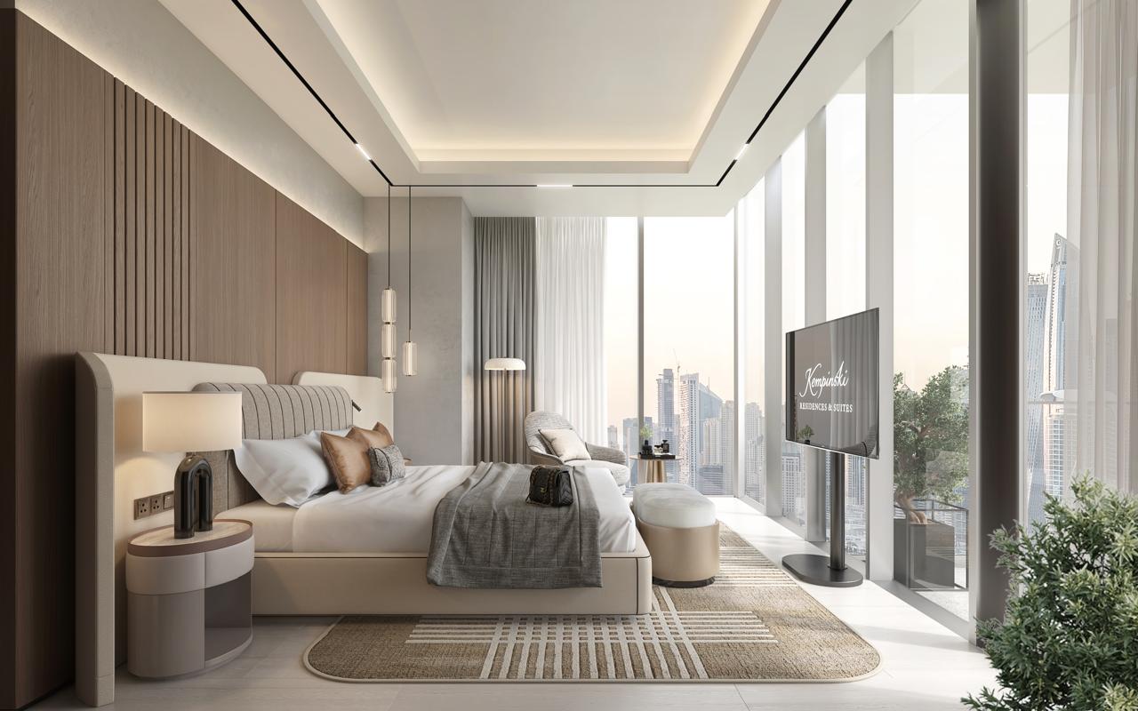 Kempinski Marina Residences by ABA Group, image 4 of 12. Render supplied by developer.