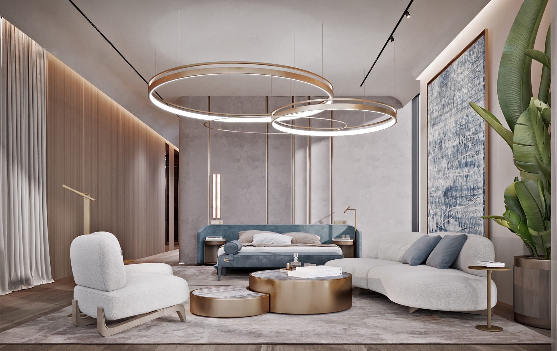 Orla Dorchester Collection by Omniyat Properties, image 8 of 9. Render supplied by developer.