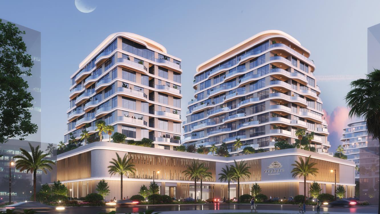 Zephyra Residences by Arsenal East Real Estate Development, image 2 of 12. Render supplied by developer.