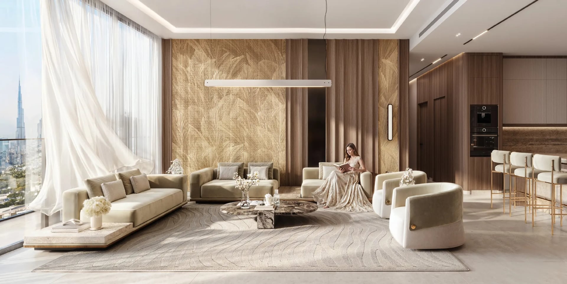 Binghatti Luxuria, image 4 of 9. Render supplied by developer.