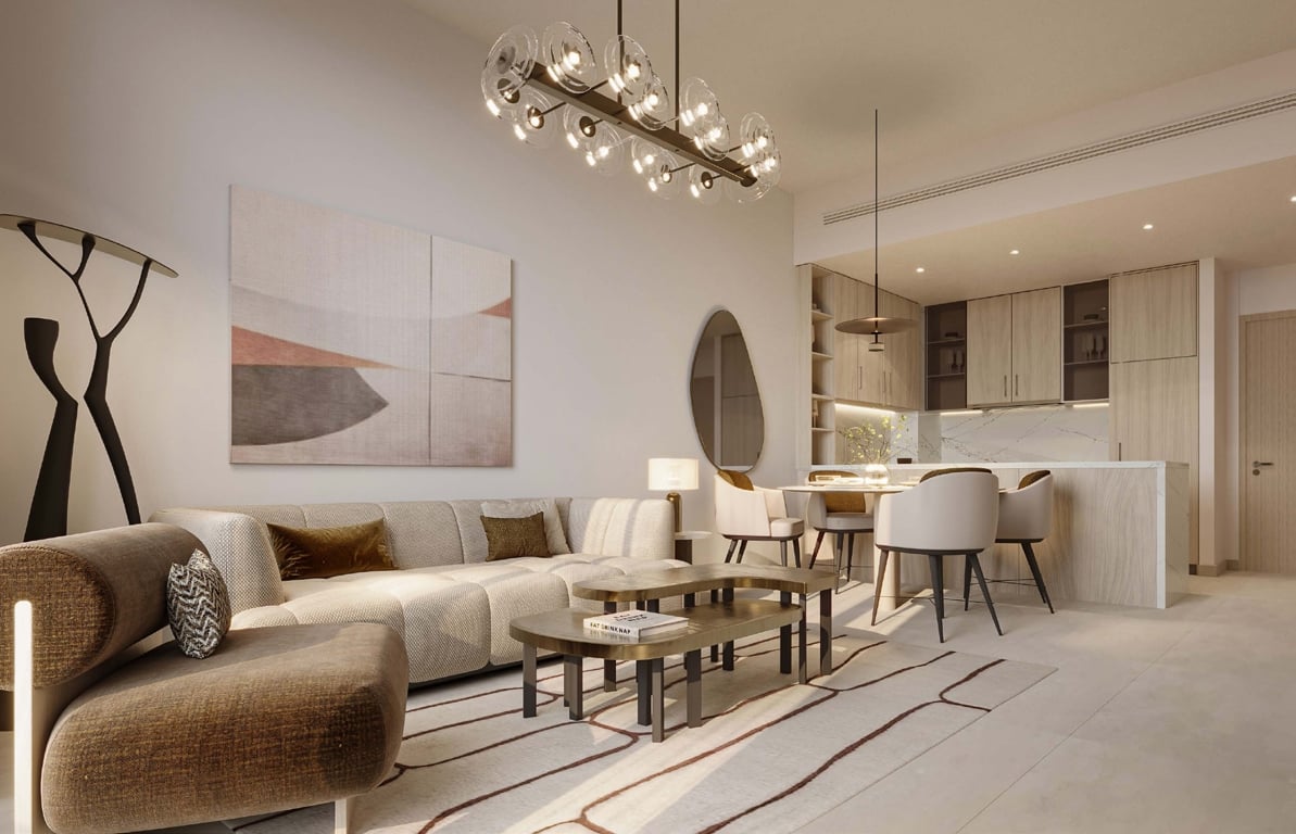 Vida Residences Saadiyat Island by ALAIN, image 4 of 10. Render supplied by developer.