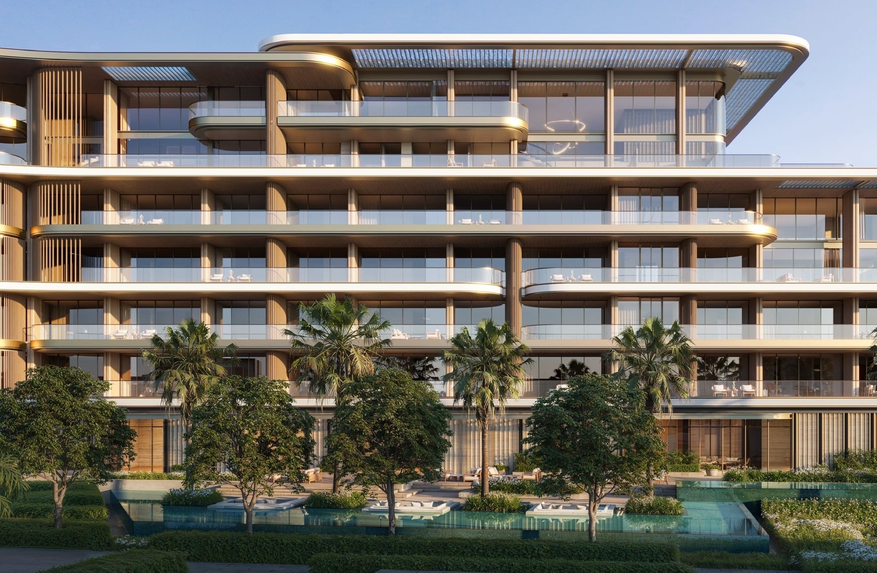 Four Seasons Private Residences Saadiyat Island by ALAIN, image 1 of 8. Render supplied by developer.