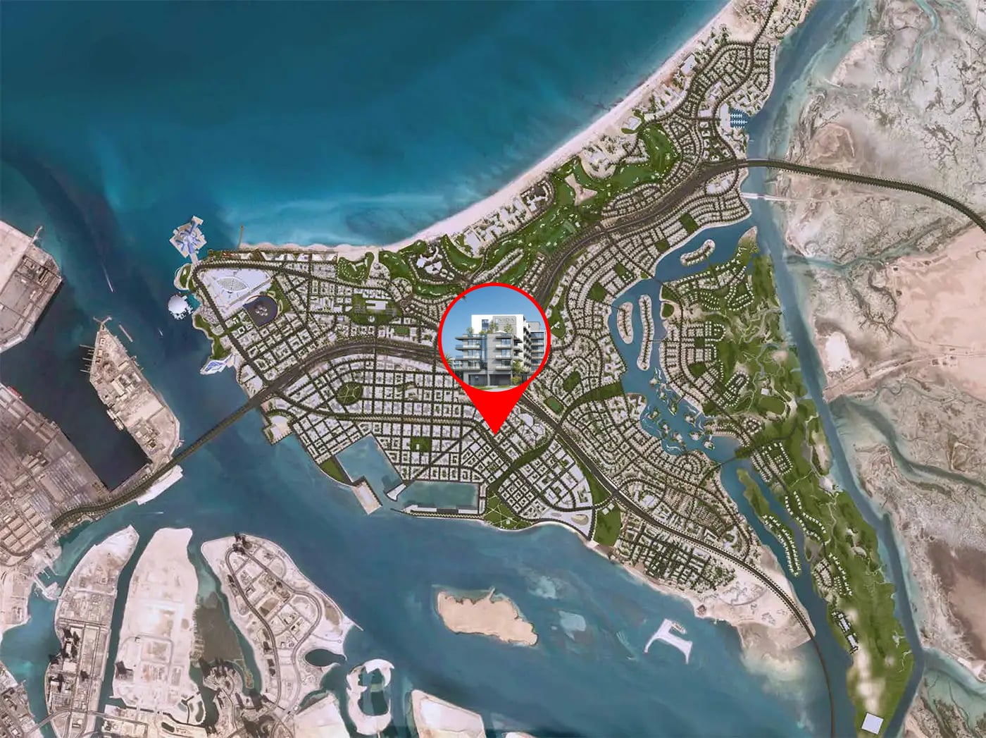 Vida Residences Saadiyat Island by ALAIN, image 9 of 10. Render supplied by developer.