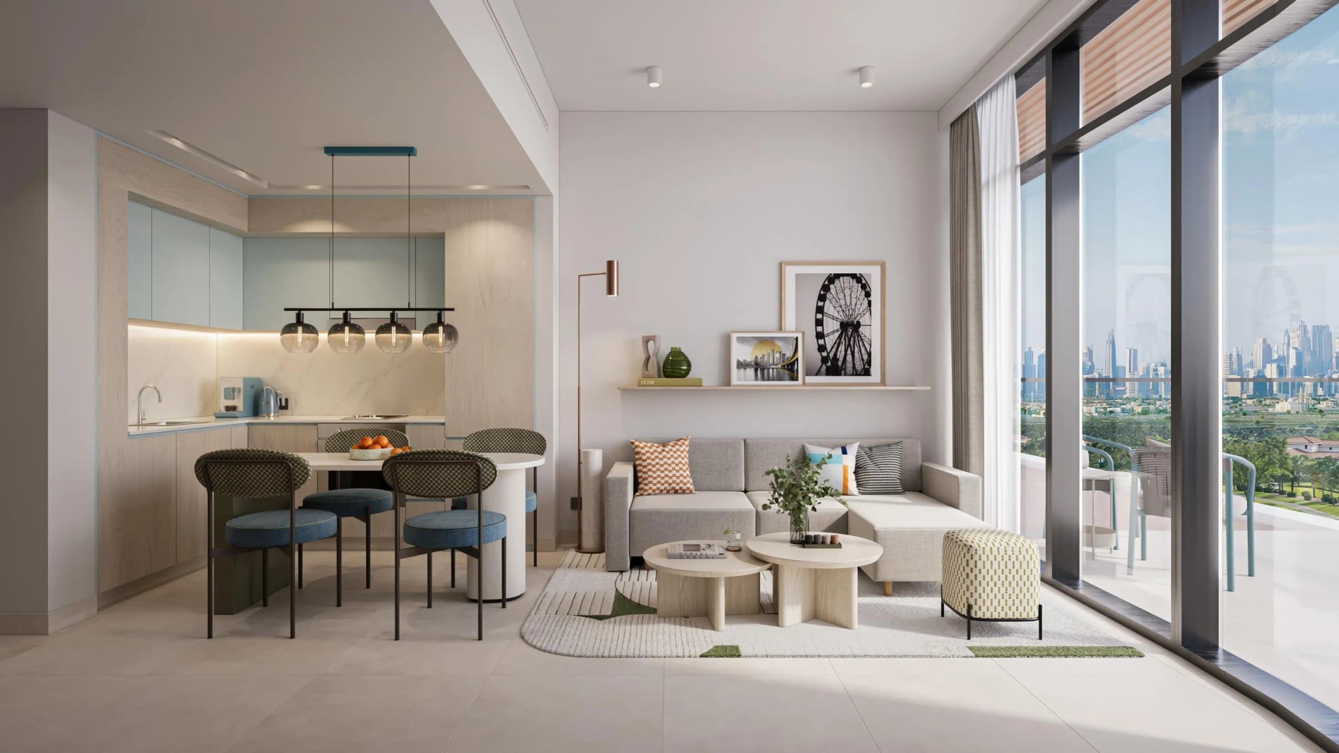 Rove Home Meydan Horizon by ALAIN, image 8 of 17. Render supplied by developer.