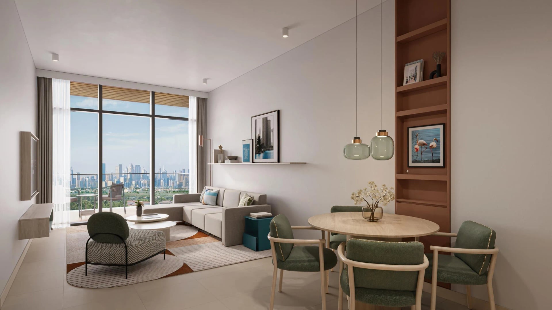Rove Home Meydan Horizon by ALAIN, image 9 of 17. Render supplied by developer.