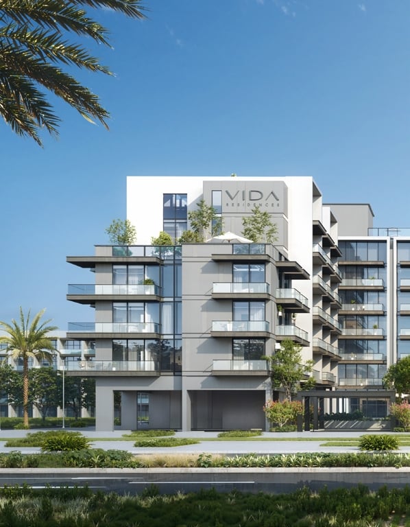 Vida Residences Saadiyat Island by ALAIN, image 3 of 10. Render supplied by developer.