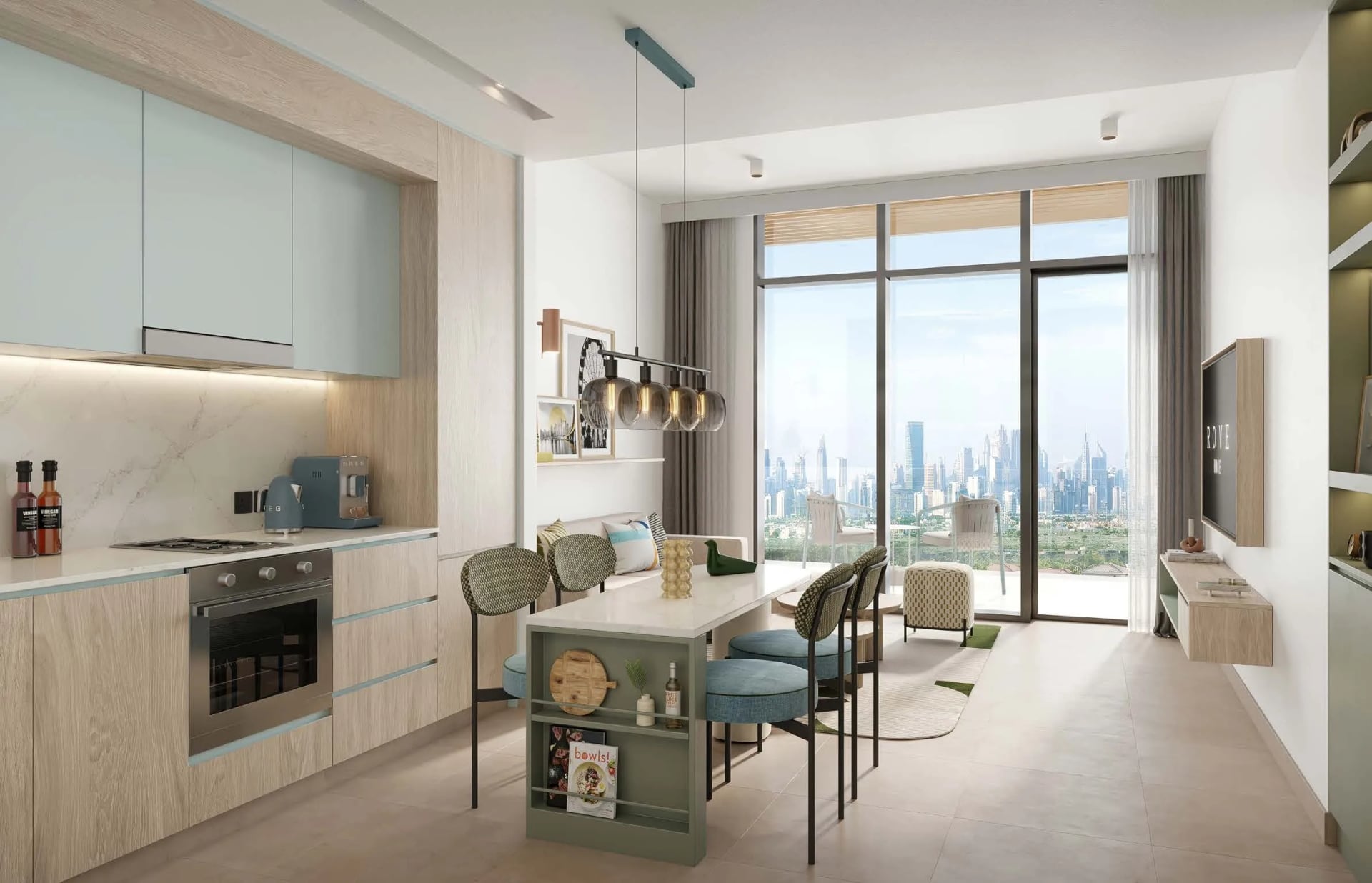 Rove Home Meydan Horizon by ALAIN, image 14 of 17. Render supplied by developer.