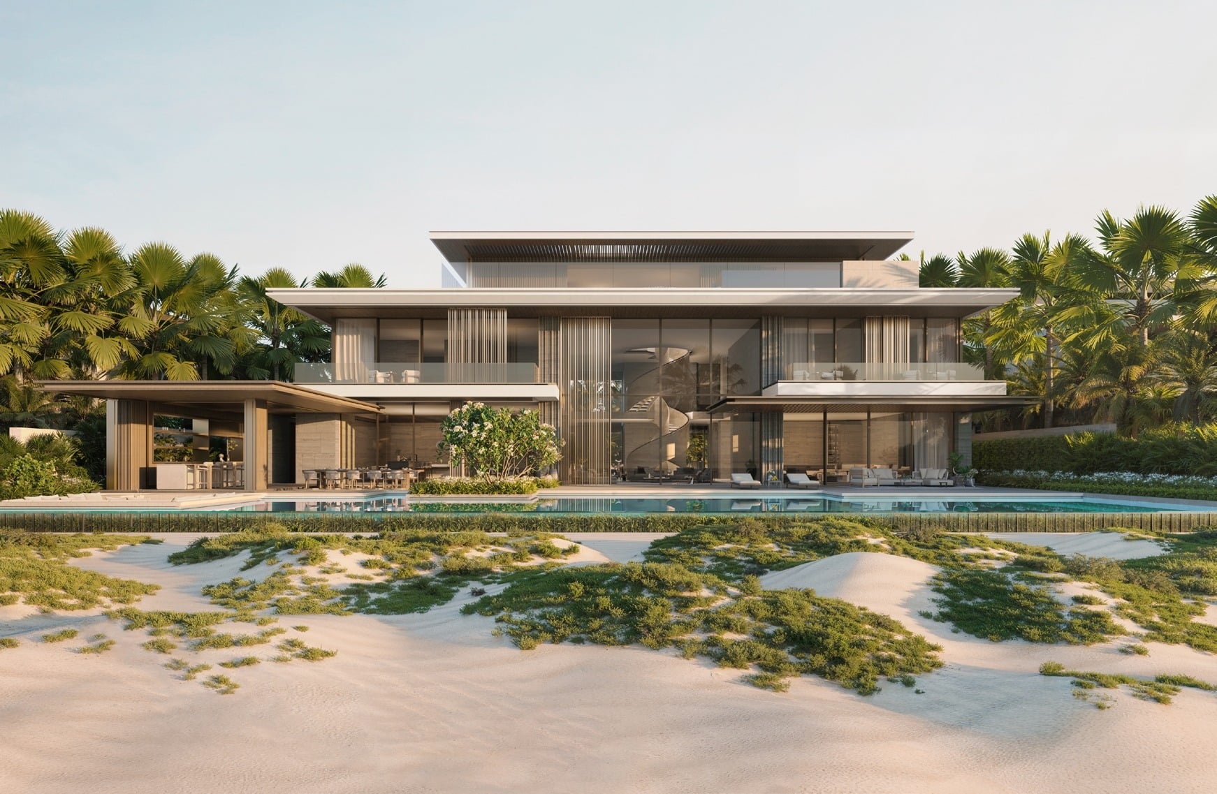 Four Seasons Private Residences Saadiyat Island by ALAIN, image 2 of 8. Render supplied by developer.