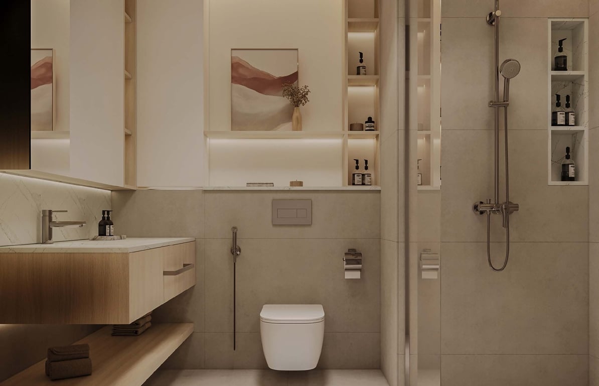 Vida Residences Saadiyat Island by ALAIN, image 8 of 10. Render supplied by developer.