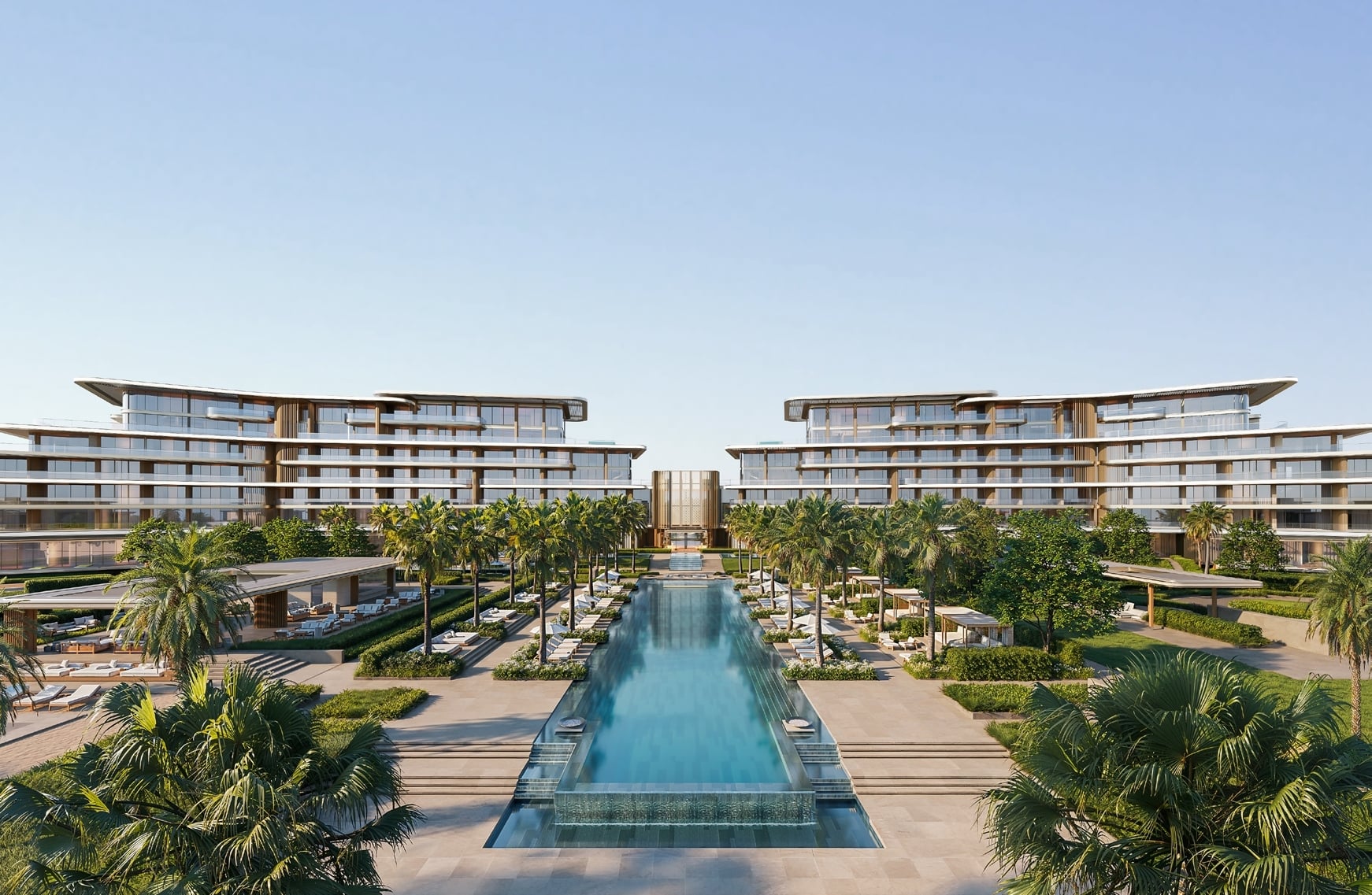 Four Seasons Private Residences Saadiyat Island by ALAIN, image 5 of 8. Render supplied by developer.