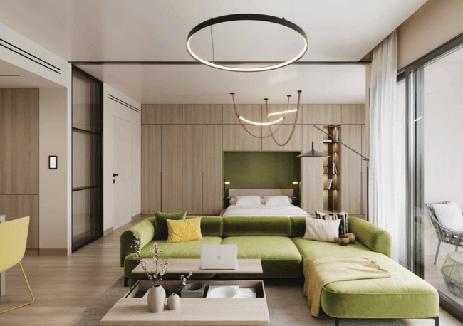 The Cube Residences by AMWAJ Development, image 6 of 13. Render supplied by developer.