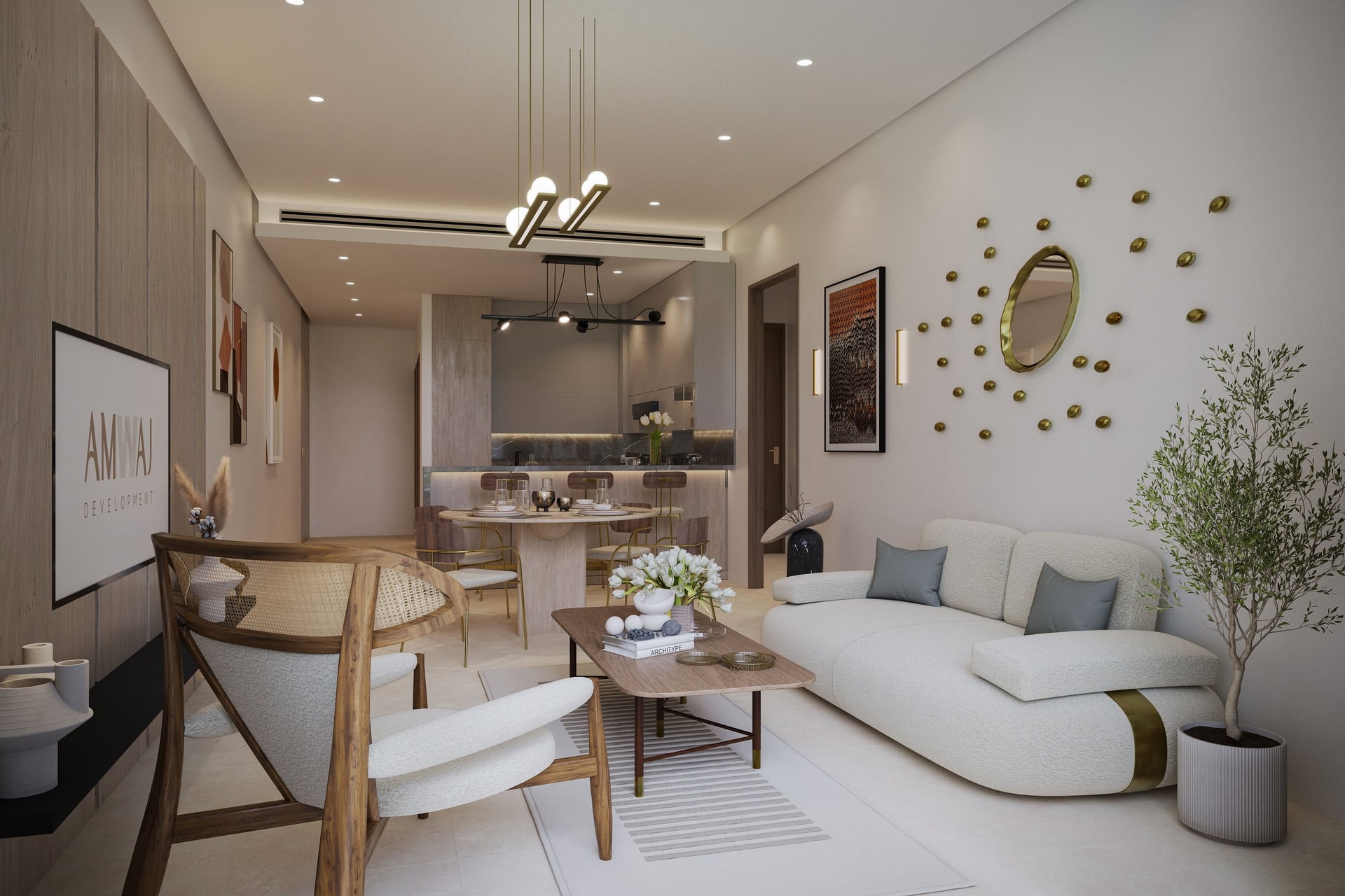 Starlight Park by AMWAJ Development, image 6 of 18. Render supplied by developer.