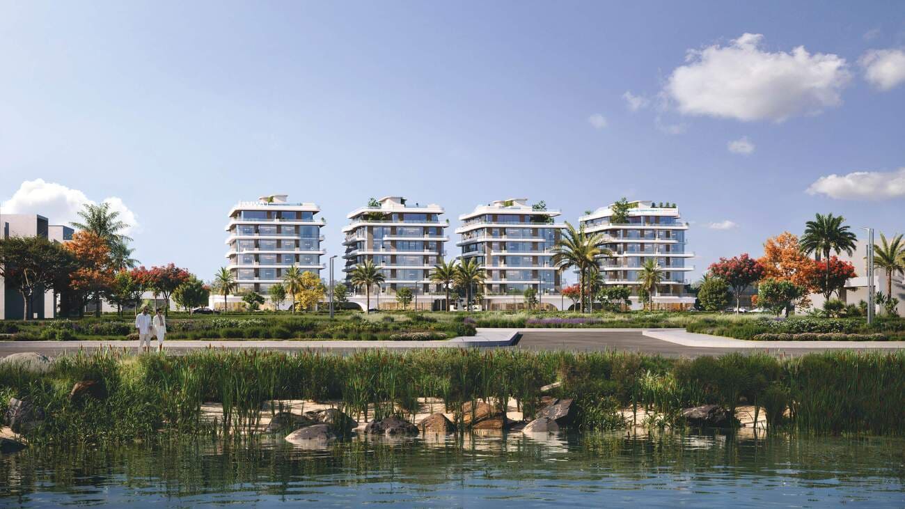 Gate Eleven by AMWAJ Development, image 2 of 18. Render supplied by developer.