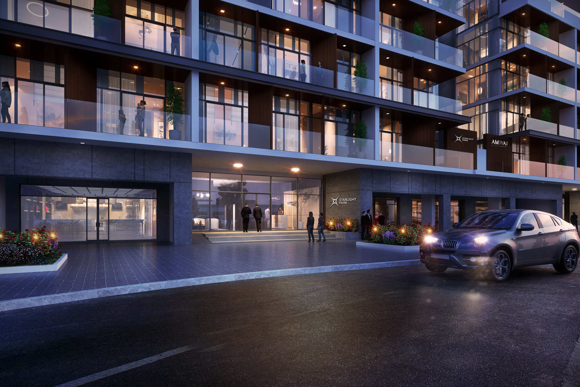 Starlight Park by AMWAJ Development, image 3 of 18. Render supplied by developer.