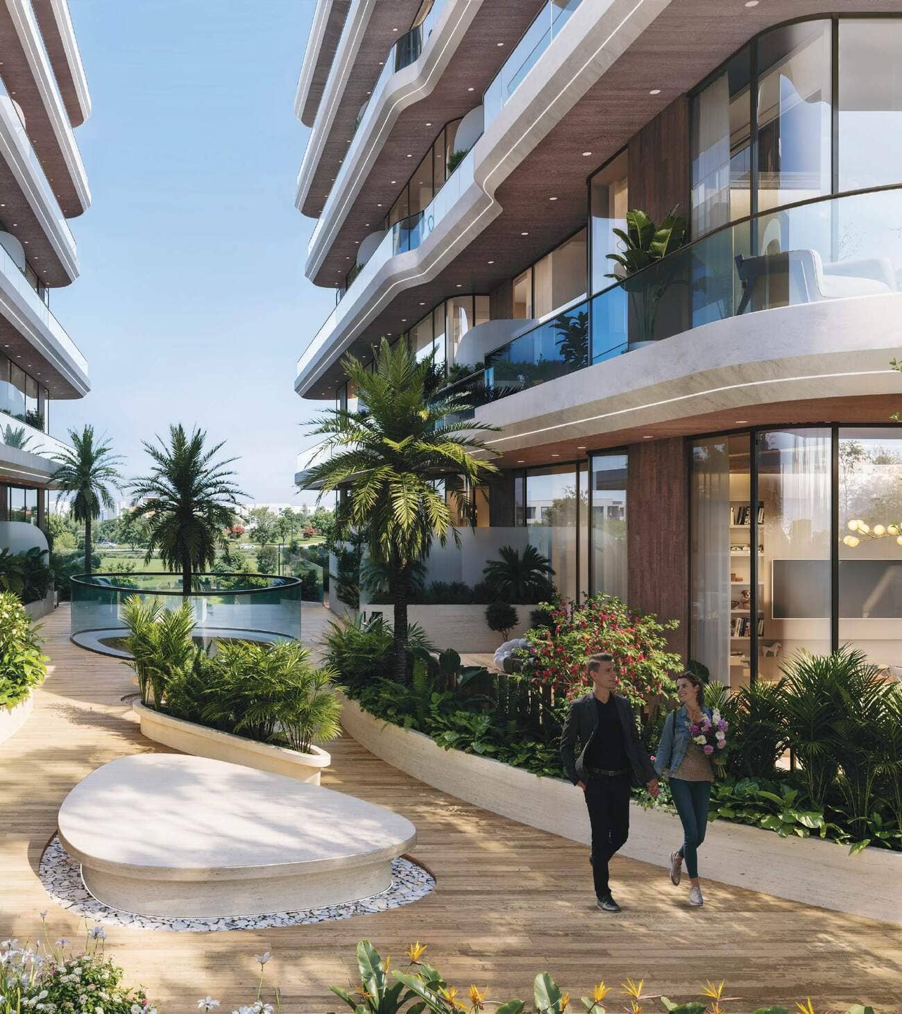 Gate Eleven by AMWAJ Development, image 5 of 18. Render supplied by developer.